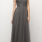 Ladivine ET320 Illusion V-Neck and Back Long Formal Dress Sleeveless