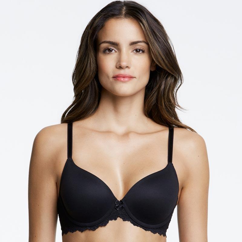 Everyday Contour T-Shirt Bra Dominique Lacee Black-0