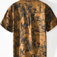 Men's Printed Button Up Short Sleeve Shirt - Farnelli