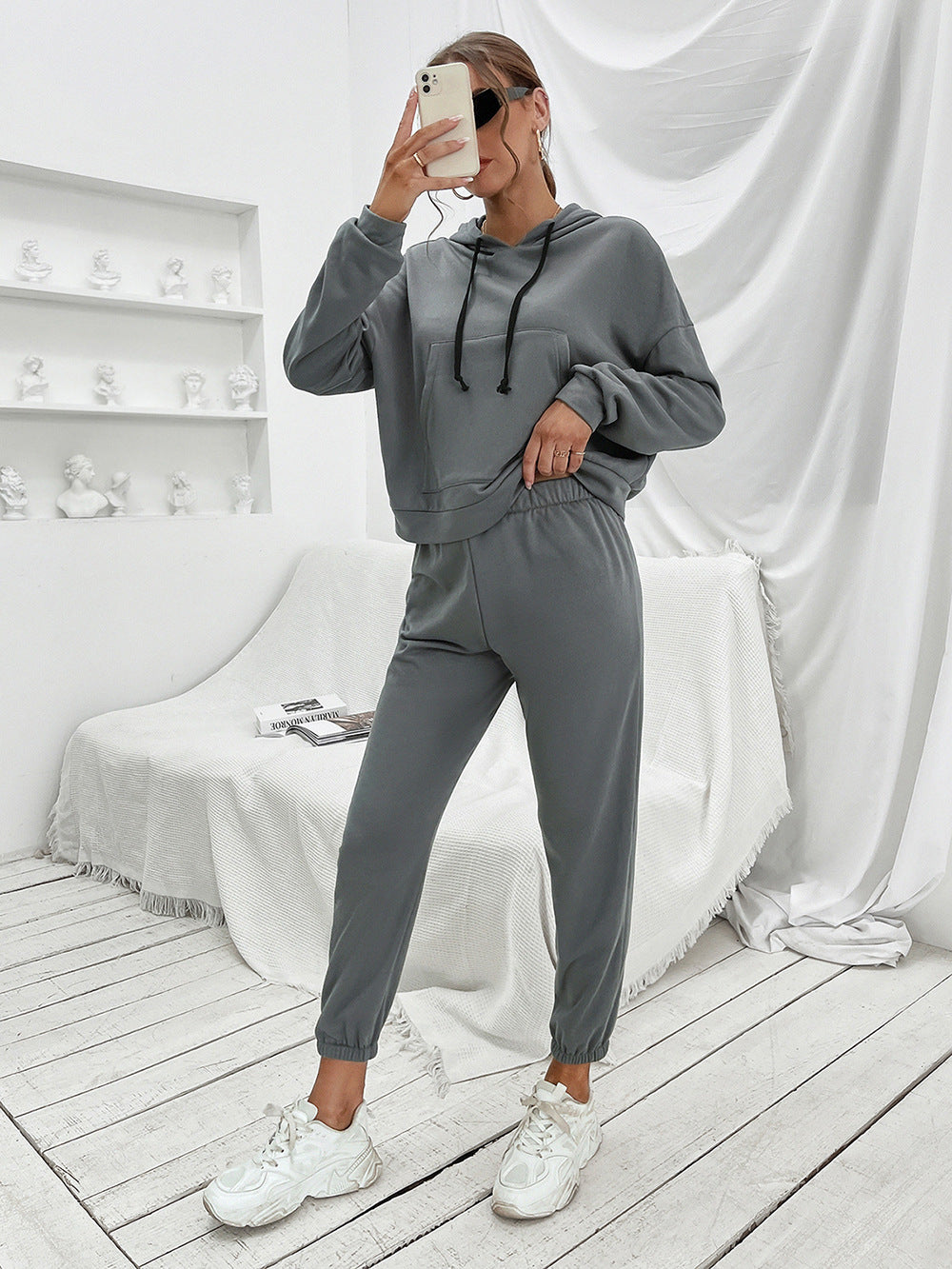 Ivy Lane Sports Hoodie and Joggers Set - Farnelli