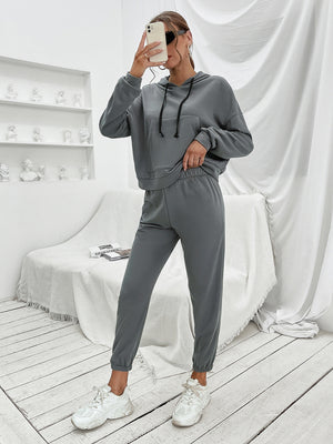 Ivy Lane Sports Hoodie and Joggers Set - Farnelli