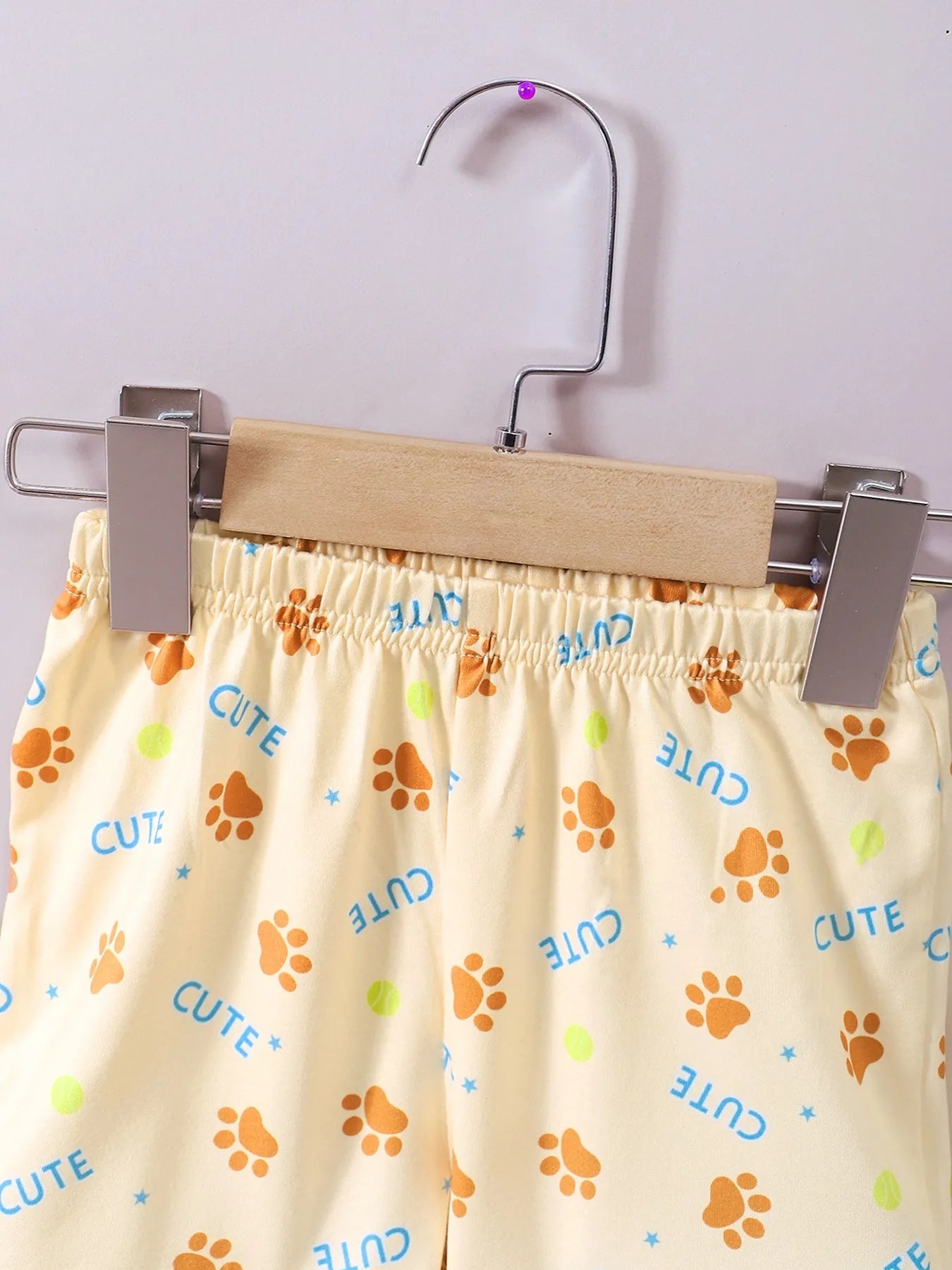 Children's Dog Short Sleeve Hoodie and Shorts Set - Farnelli