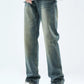 Men's Washed Straight Leg Jeans - Farnelli