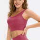 Scoop Neck Long Sports Bra - Farnelli