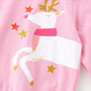 Children's Reindeer Graphic Crew Neck Sweatshirt - Farnelli