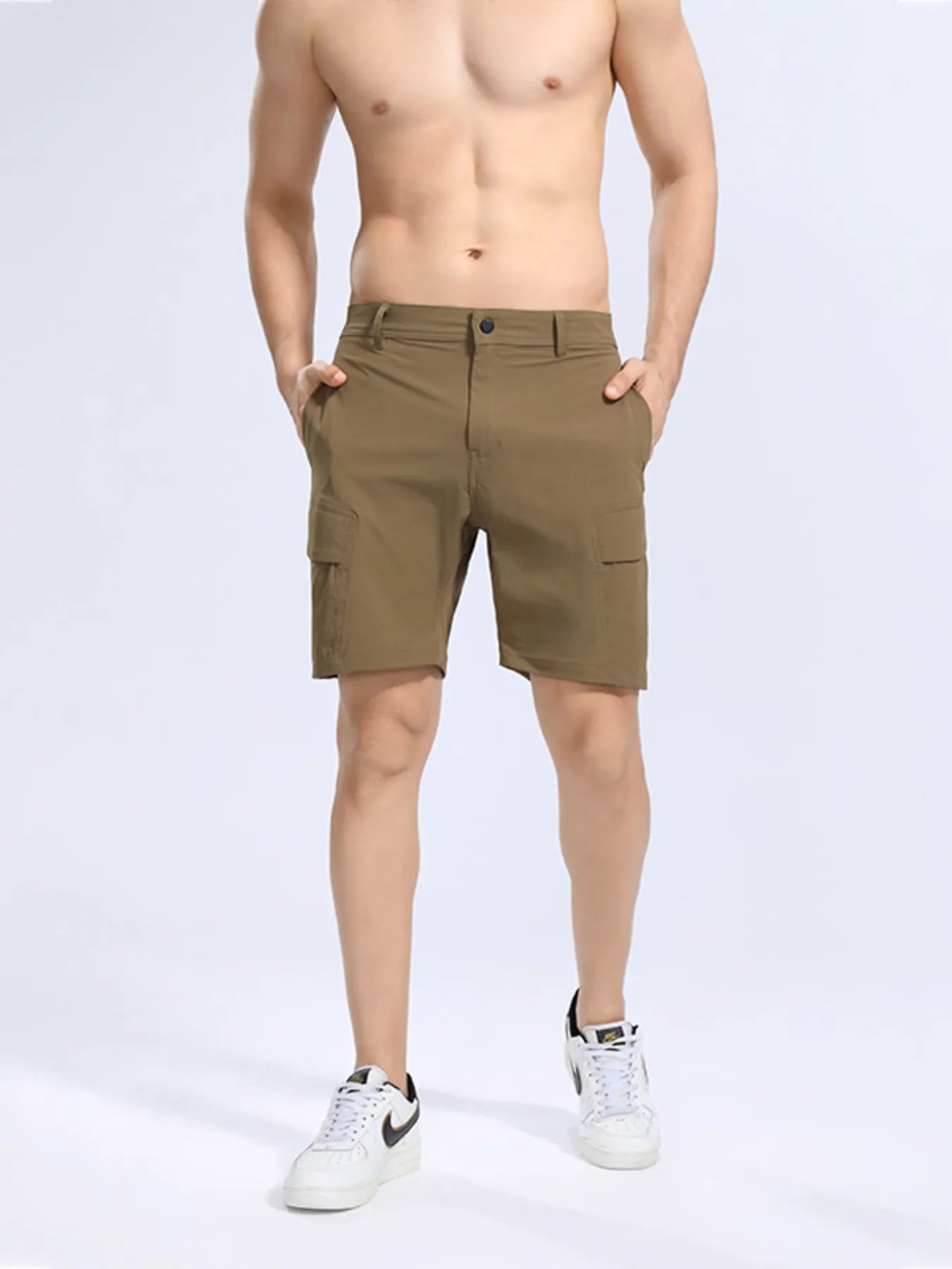 Men's Plus Size Classic Cargo Shorts - Farnelli