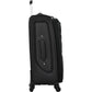 HouseOfZazla expandable softside luggage 3-piece set with spinner wheels in multiple colors