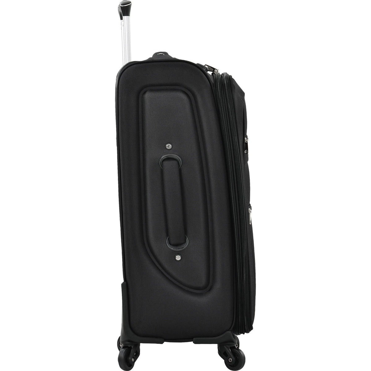 HouseOfZazla expandable softside luggage 3-piece set with spinner wheels in multiple colors