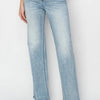 RISEN Full Size High Rise Straight Jeans Plus Size - LIGHT