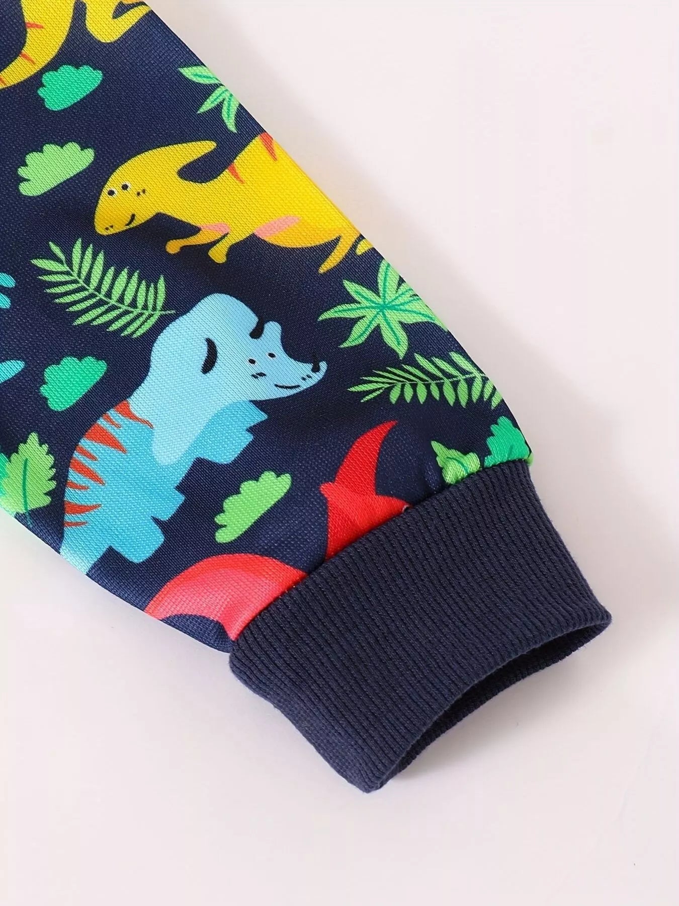 Children's Dinosaur Print Hoodie and Pants Set - Farnelli