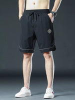 Men's Plus Size Drawstring Shorts with Pockets - Farnelli