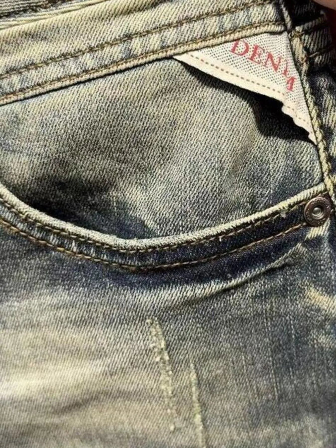 Men's Washed Denim Shorts - Farnelli