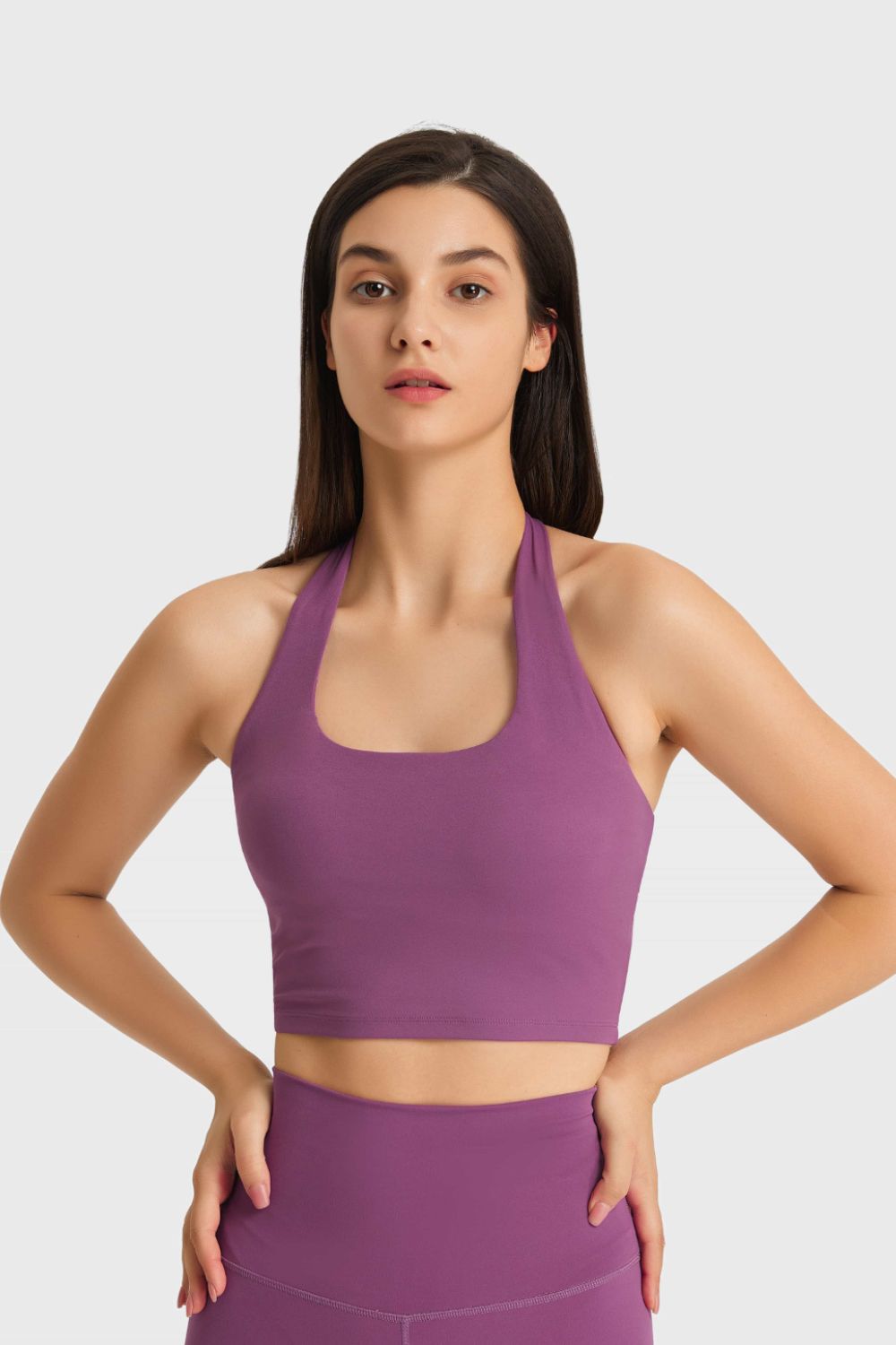 Millennia Breathable Halter Neck Sports Bra - Farnelli