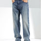 Men's Washed Straight Jeans - Farnelli
