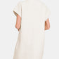 Zenana Short Sleeve Sweater Mini Dress - Farnelli