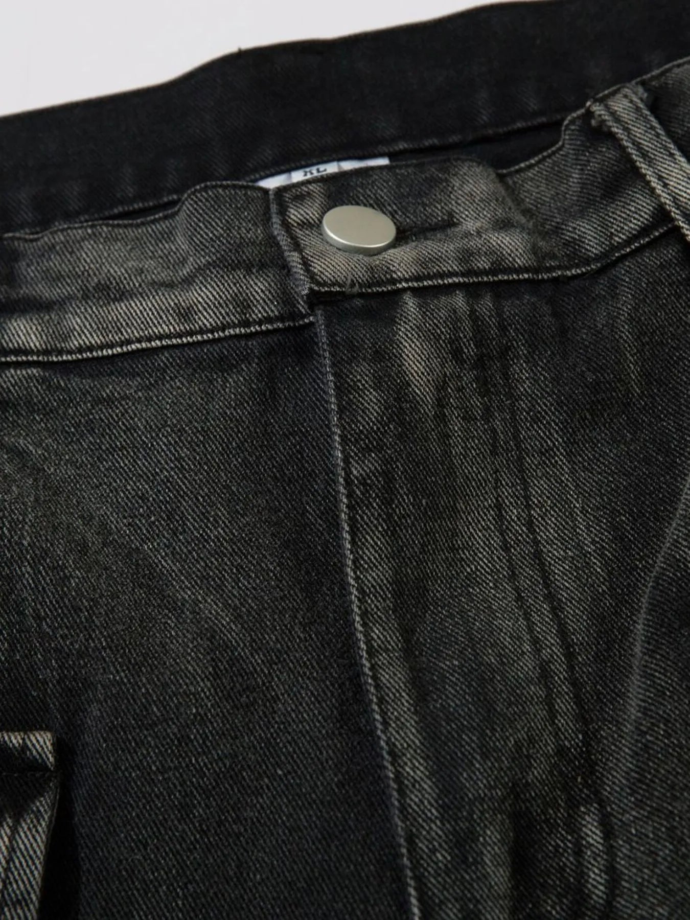 Men's Wide Leg Cargo Jeans - Farnelli