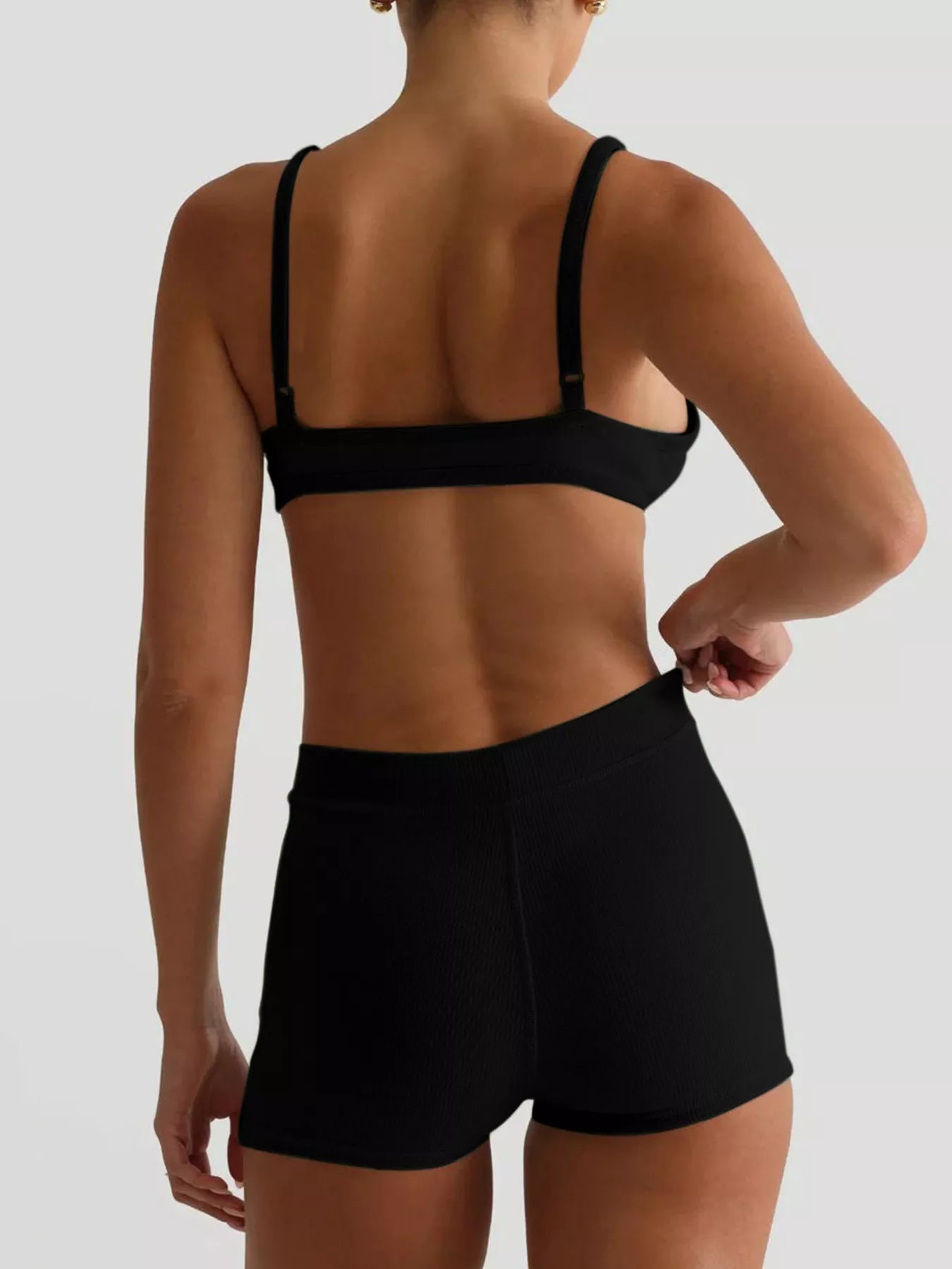 Seamless Bra and High Waist Shorts Active Set - Farnelli
