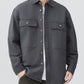 Men's Plus Size Button Up Long Sleeve Shirt - Farnelli