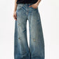Men's Distressed Loose Fit Jeans - Farnelli