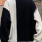 Men's Color Block Round Neck Sweater - Farnelli