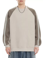 Men's Plus Size Raglan Sleeve Casual Sweatshirt - Farnelli