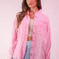 VERY J Full Size Mineral Washed Gauze Shirt Top Plus Size - Farnelli
