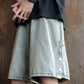 Men's Plus Size Loose Fit Wash Denim Shorts - Farnelli