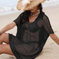 Hollow Out Collared Neck Cover-Up - Farnelli