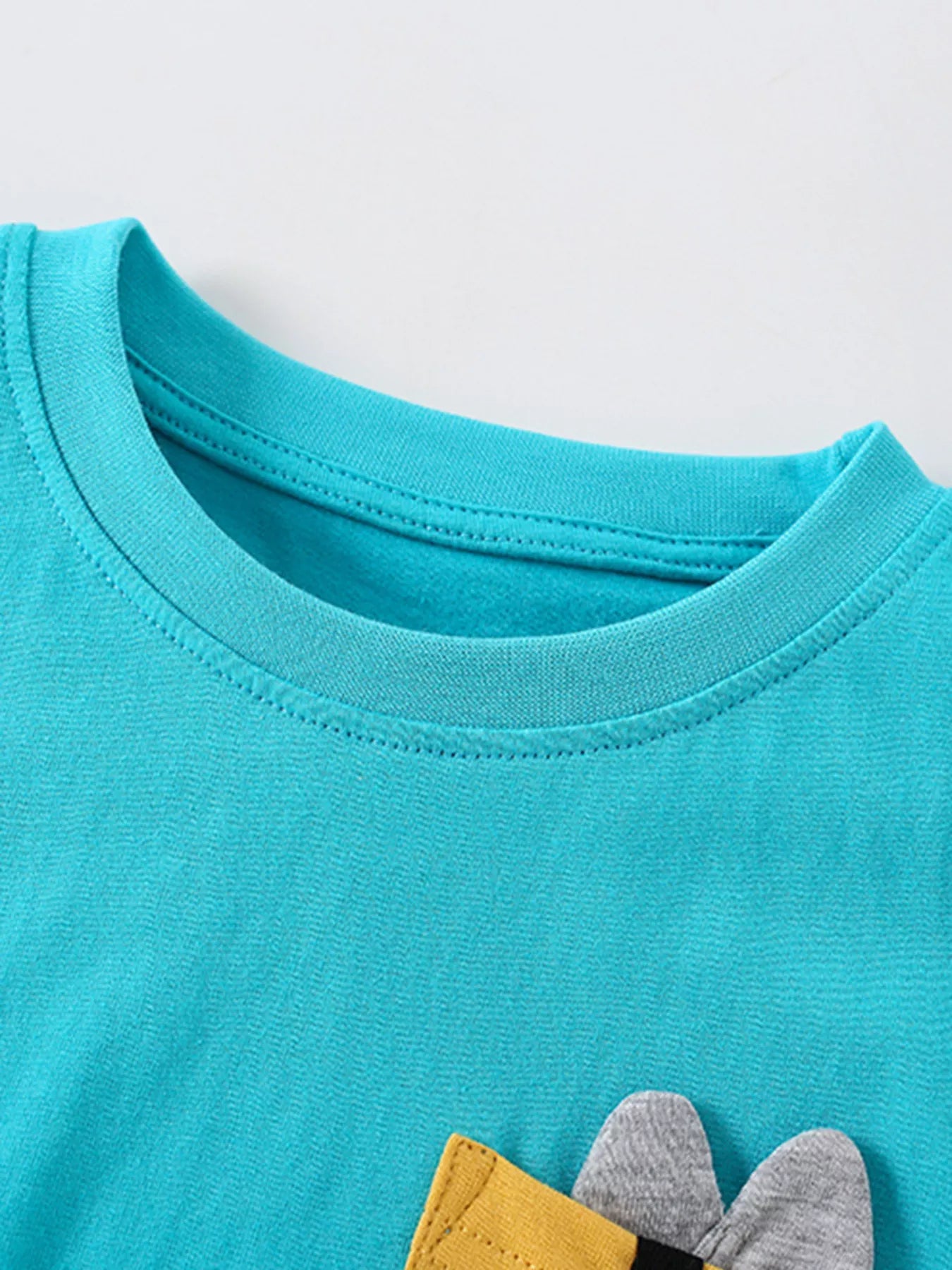 Children's Round Neck Top and Shorts Set - Farnelli