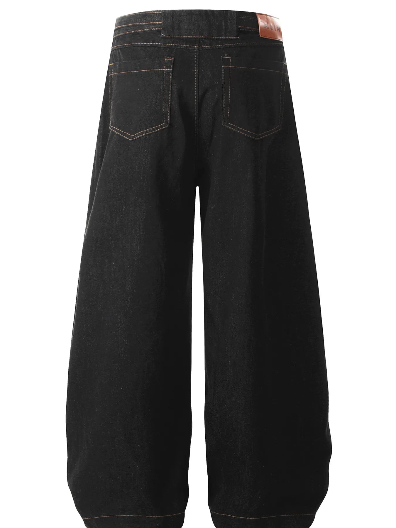 Men's Wide-Leg Oversized Baggy Jeans - Farnelli