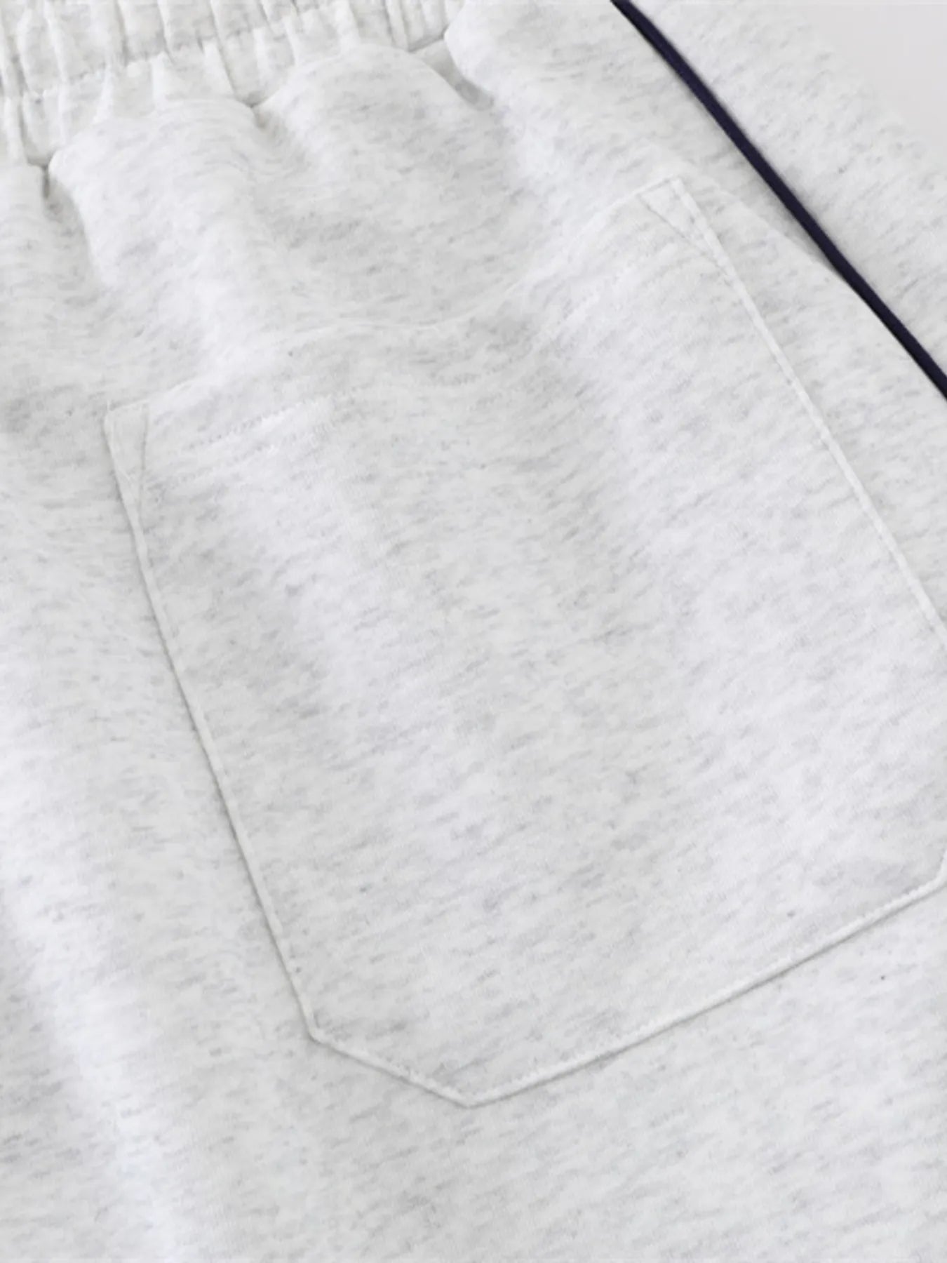 Men's Drawstring Pearl Detail Shorts - Farnelli