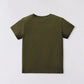 Children's Dinosaur Skeleton Round Neck T-Shirt - Farnelli
