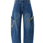 Men's Oversized Cargo Jeans - Farnelli