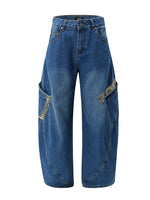 Men's Oversized Cargo Jeans - Farnelli