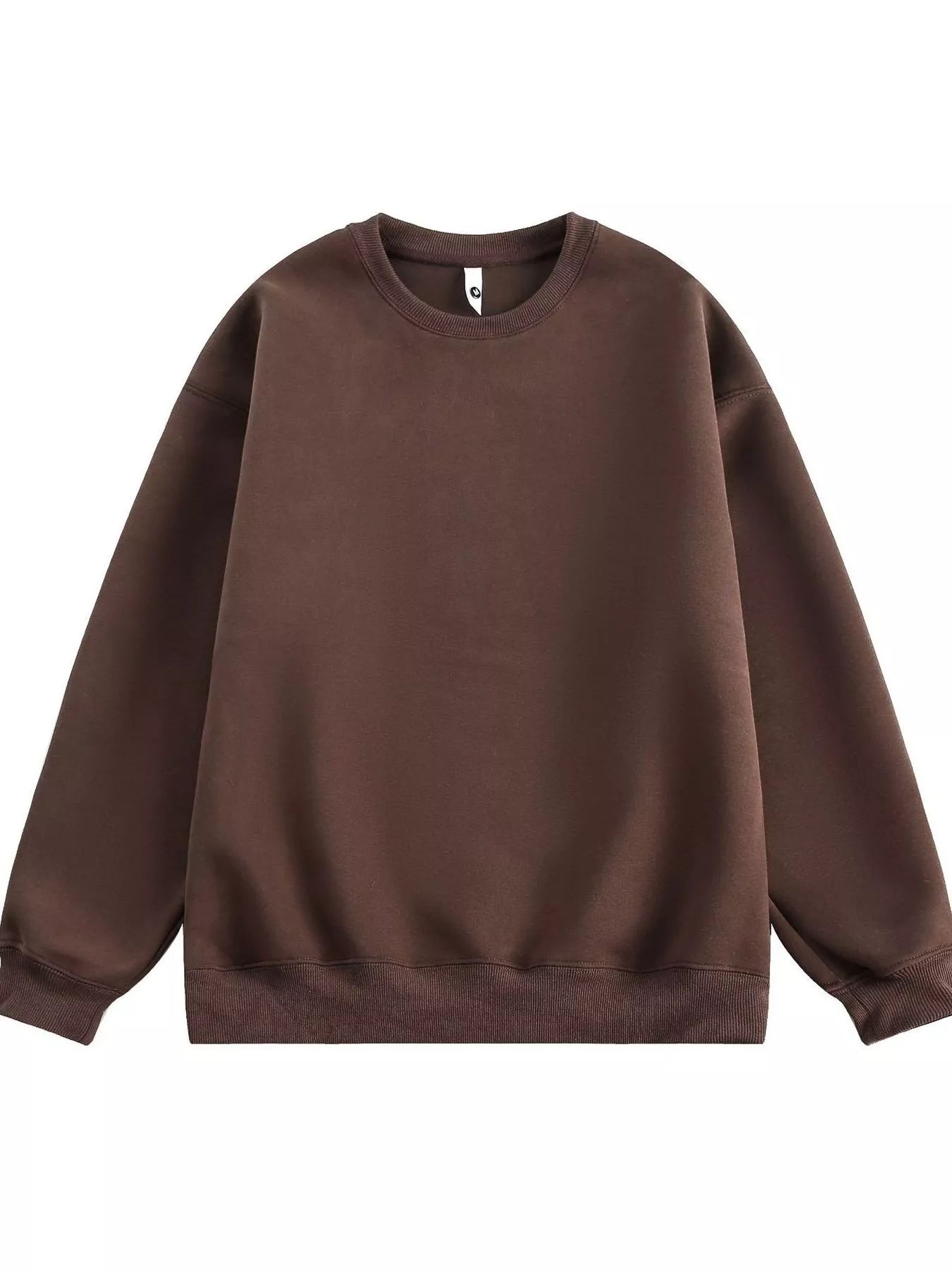 Men's Plus Size Crew Neck Long Sleeve Sweatshirt - Farnelli