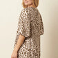 Mittoshop Animal Print Puff Sleeve Mini Dress - Farnelli