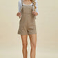 Double Take Full Size Texture Sleeveless Romper - Farnelli