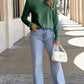 Anna Asymmetric Seam Detail Long Sleeve Top - Farnelli