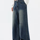 Men's Full Size Wide-Leg Relaxed Fit Jeans Plus Size - Farnelli
