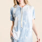 BiBi Tie Dye French Terry Hoodie Top and Bottom Set - Farnelli