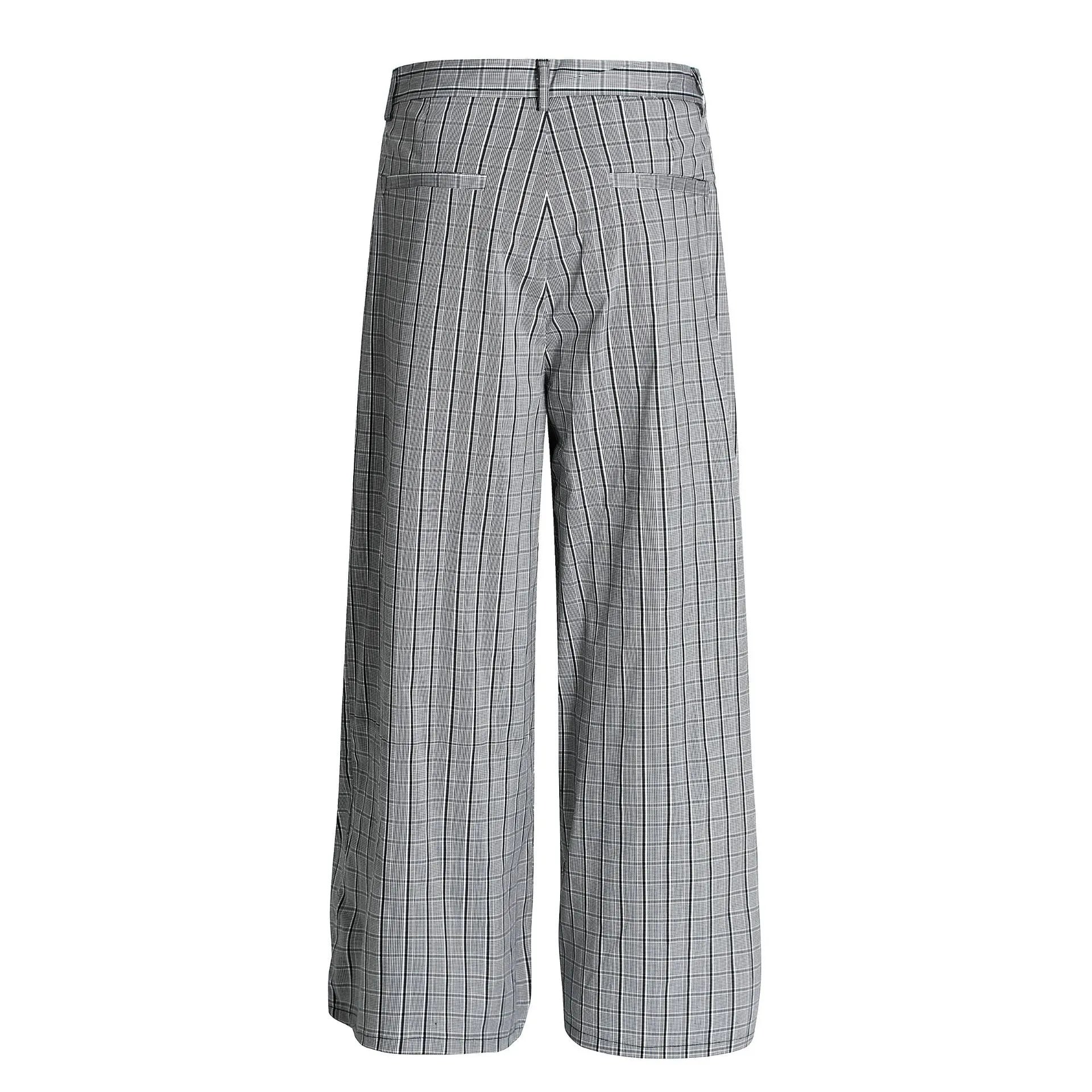 Men's Textured Wide Leg Pants - Farnelli