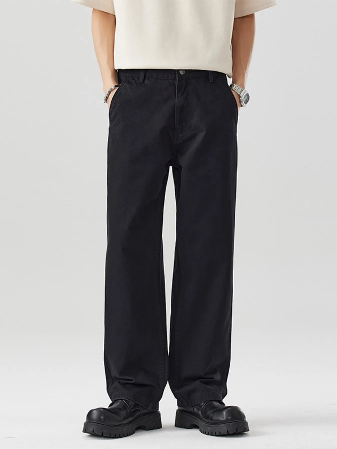 Men's Relaxed Fit Pants - Farnelli