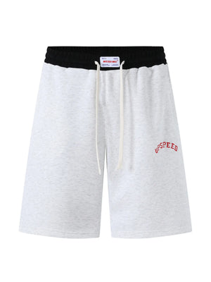 Men's Contrast Waistband Drawstring Shorts - Farnelli