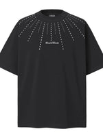 Men's Embellished Oversized Short Sleeve T-Shirt - Farnelli