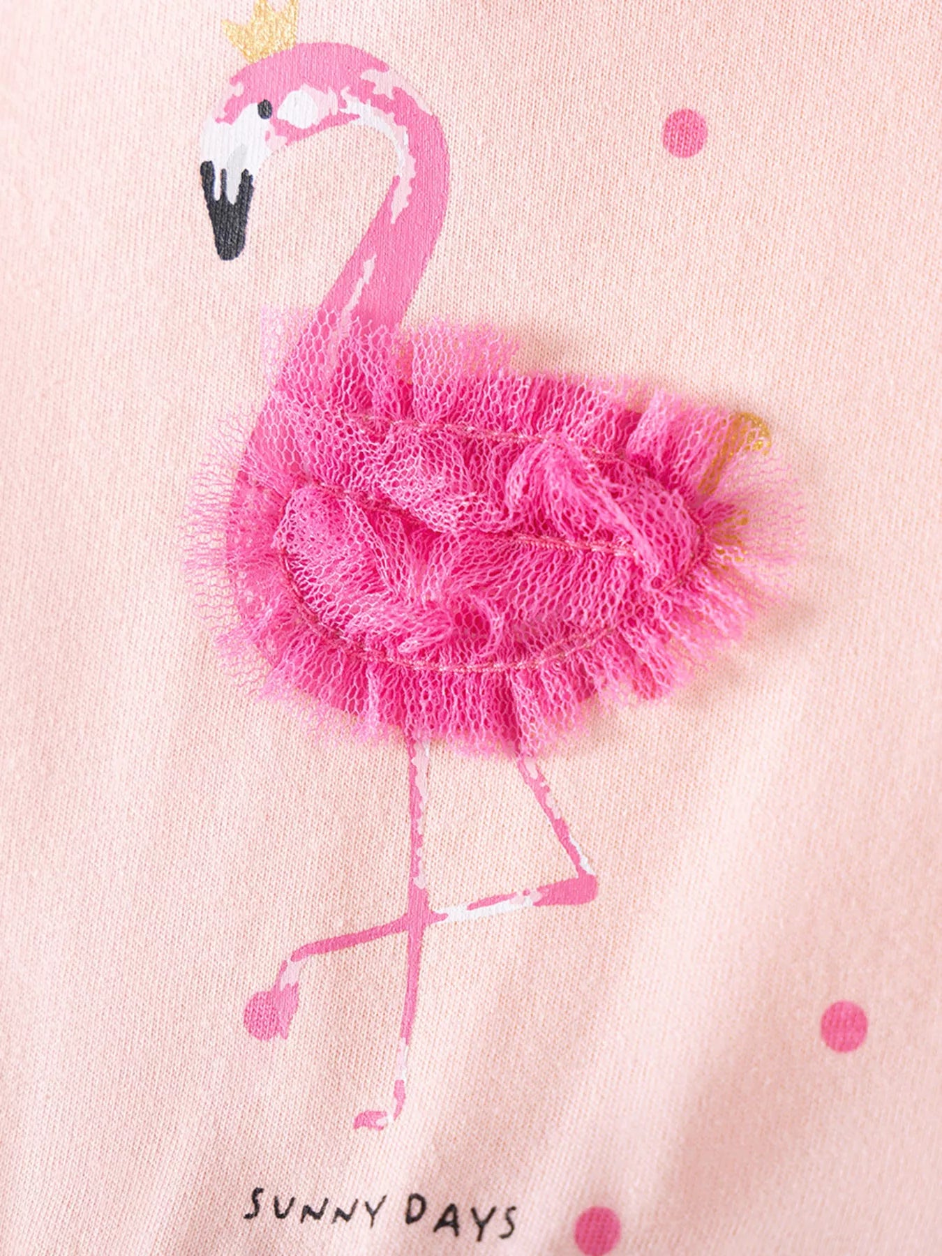 Children's Flamingo Tulle Dress - Farnelli