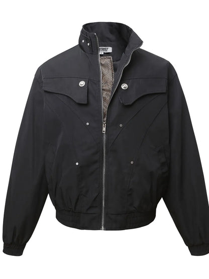 Men's Zip Up Long Sleeve Jacket - Farnelli