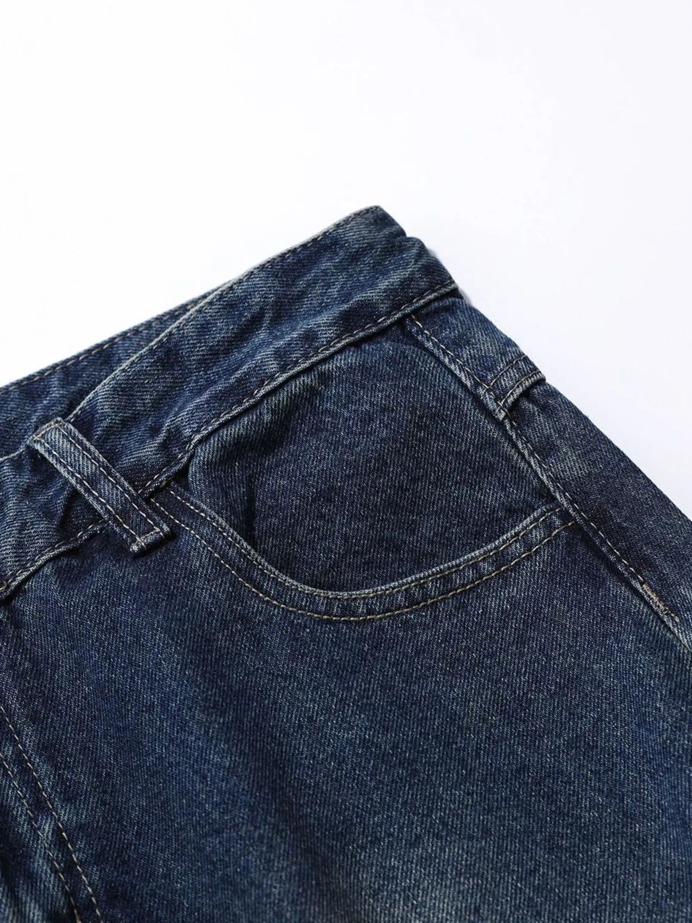 Men's Wide Leg Cargo Jeans - Farnelli