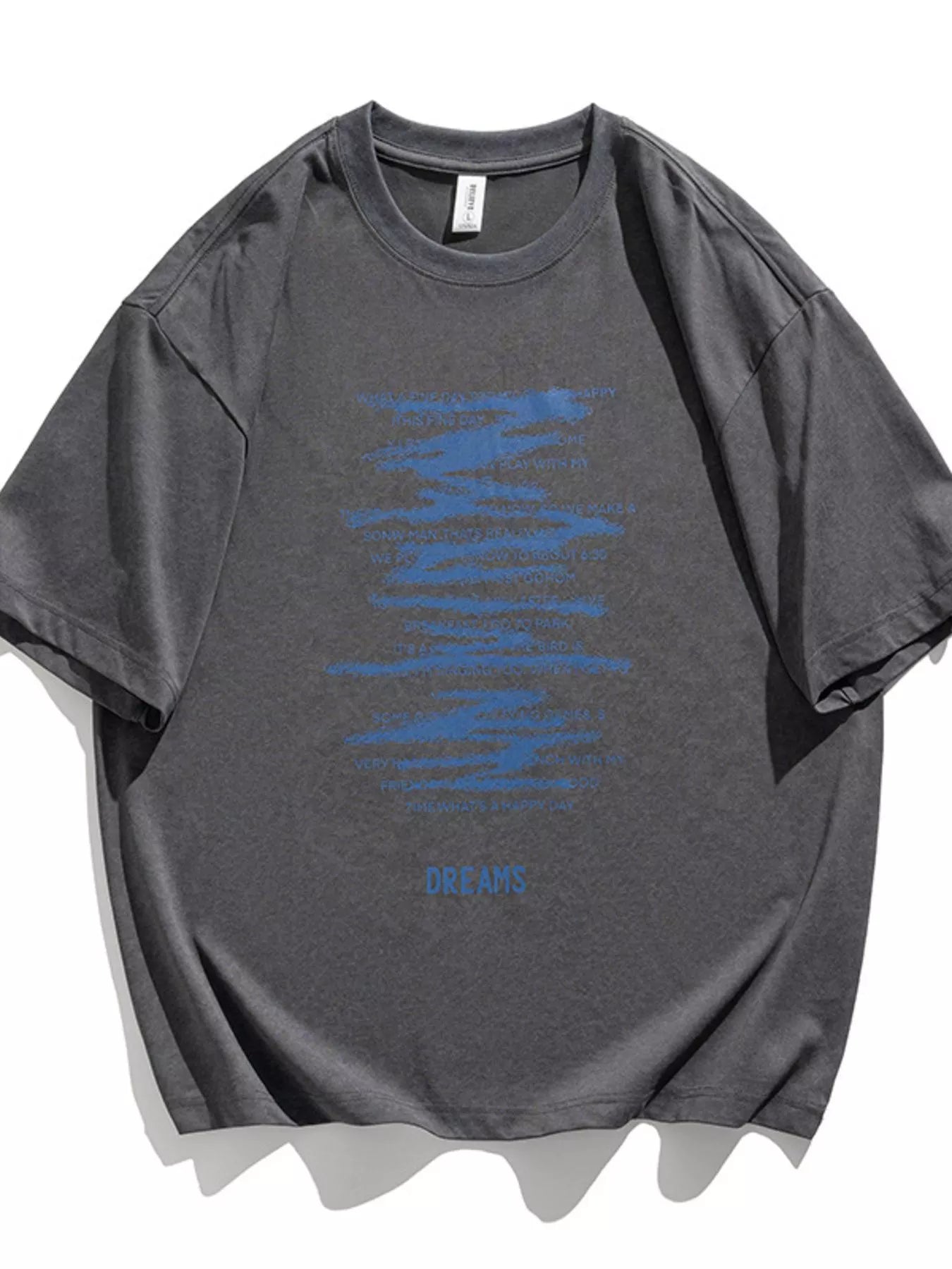 Men's Plus Size Round Neck Half Sleeve T-Shirt - Farnelli