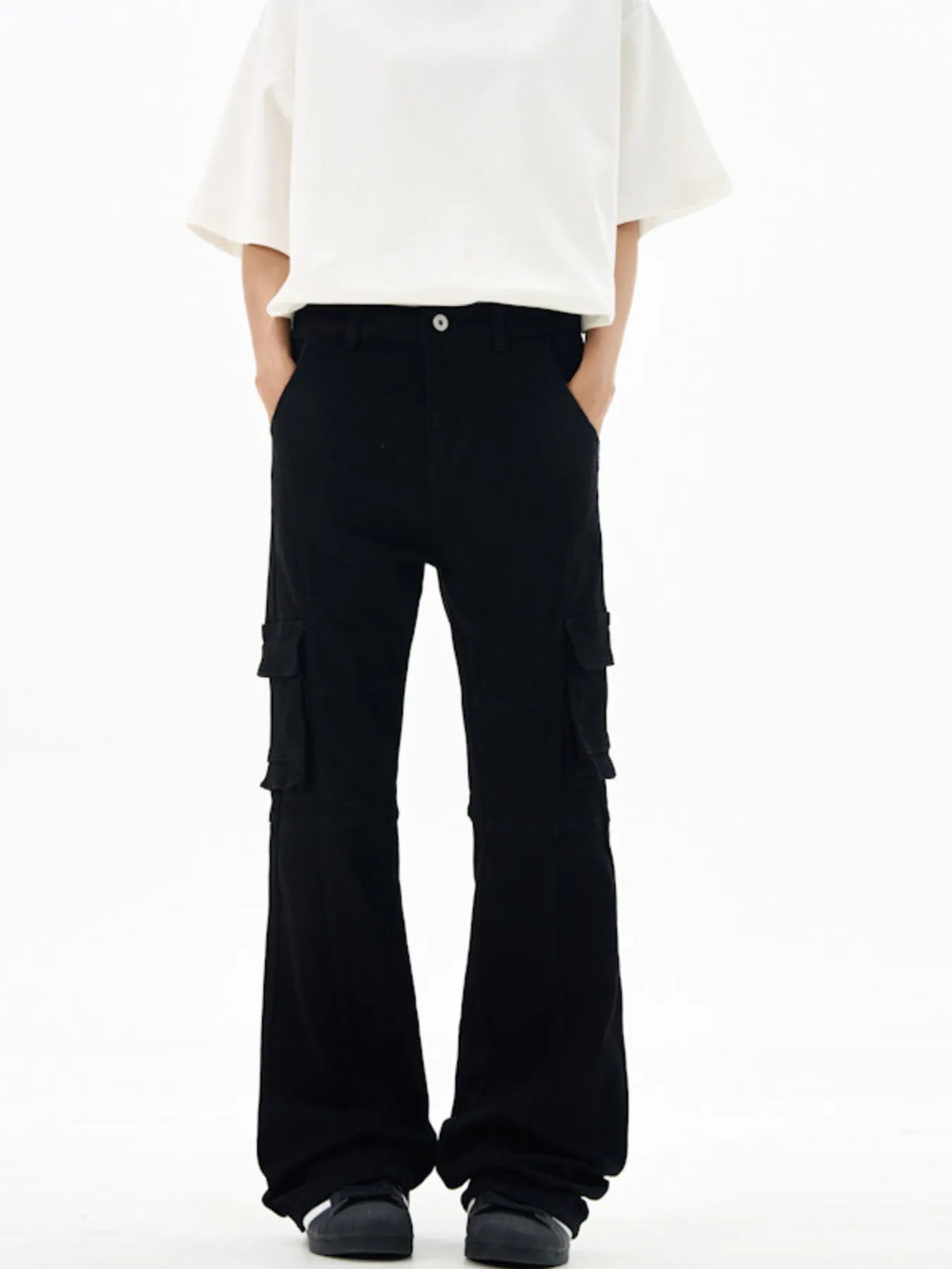 Men's Cargo Flare Jeans - Farnelli