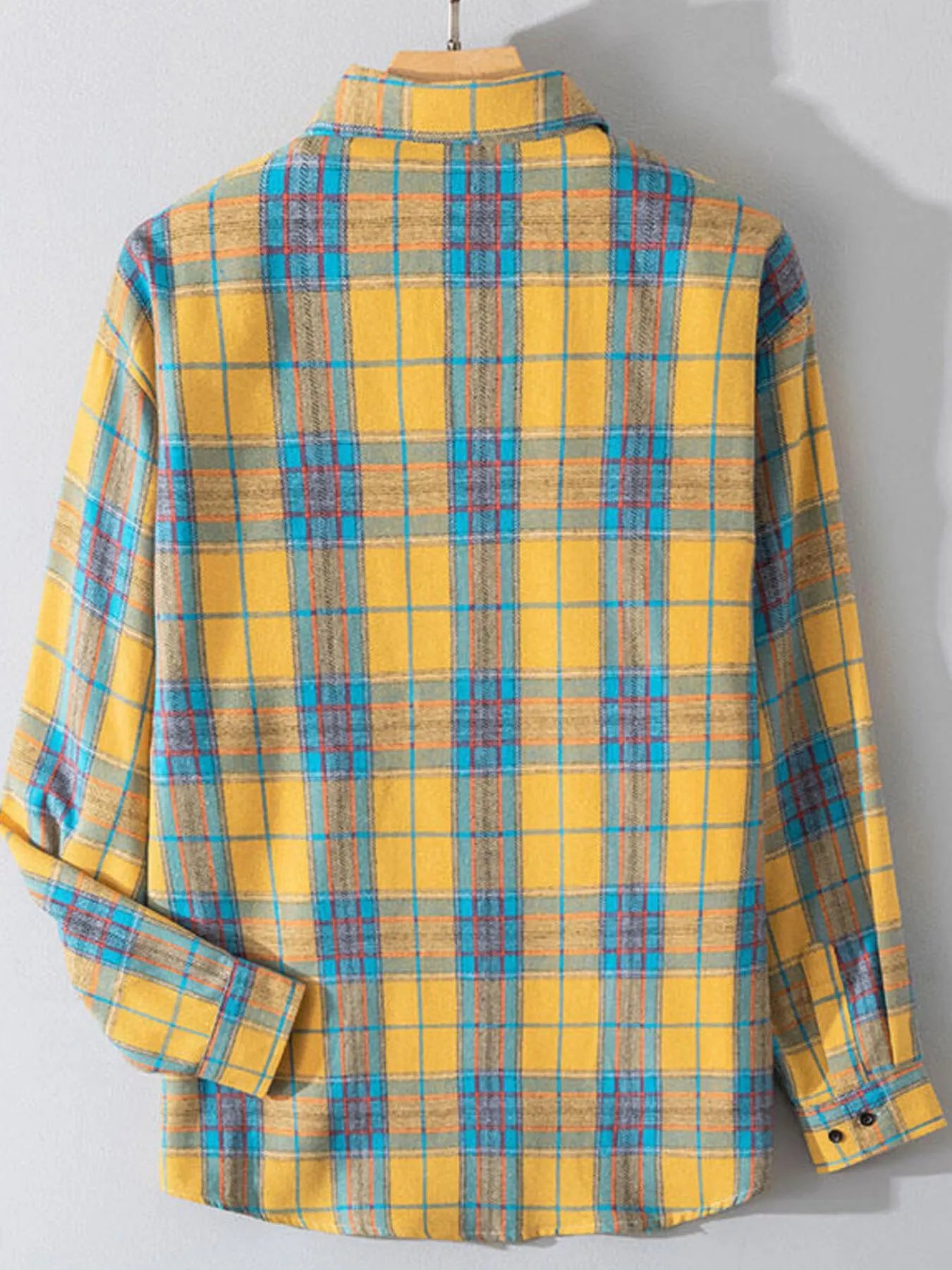 Men's Plus Size Button Up Long Sleeve Shirt - Farnelli